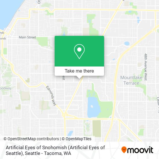 Mapa de Artificial Eyes of Snohomish