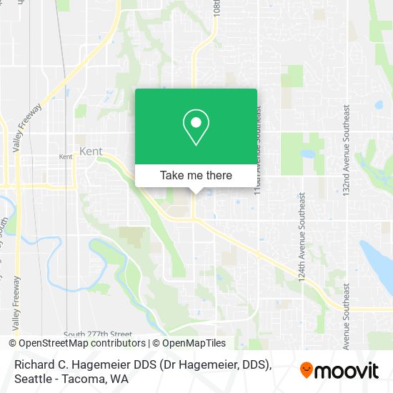 Richard C. Hagemeier DDS (Dr Hagemeier, DDS) map