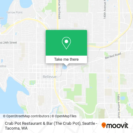 Crab Pot Restaurant & Bar (The Crab Pot) map