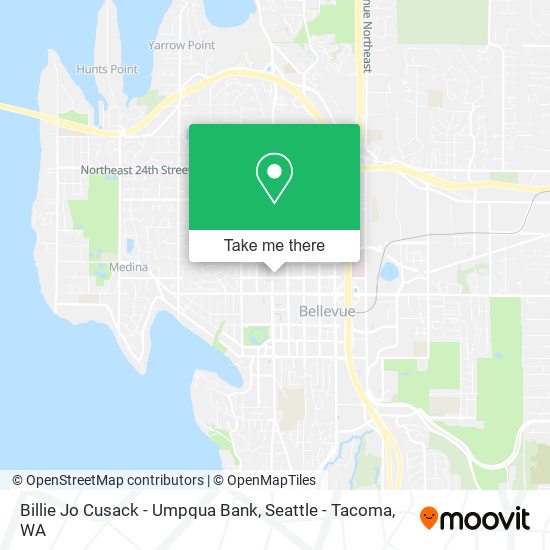 Billie Jo Cusack - Umpqua Bank map