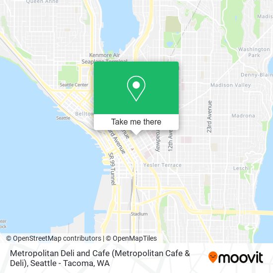 Mapa de Metropolitan Deli and Cafe