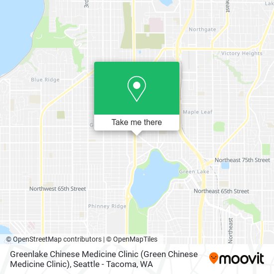 Greenlake Chinese Medicine Clinic map