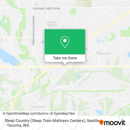 Sleep Country (Sleep Train Mattress Centers) map