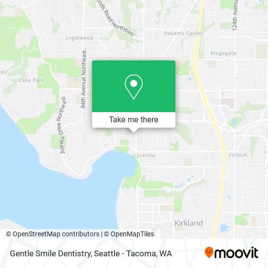 Gentle Smile Dentistry map