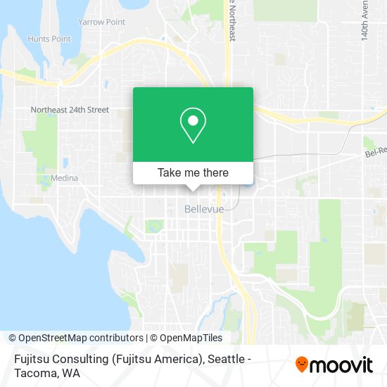Fujitsu Consulting (Fujitsu America) map