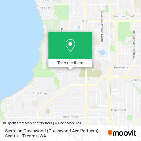 Sierra on Greenwood (Greenwood Ave Partners) map