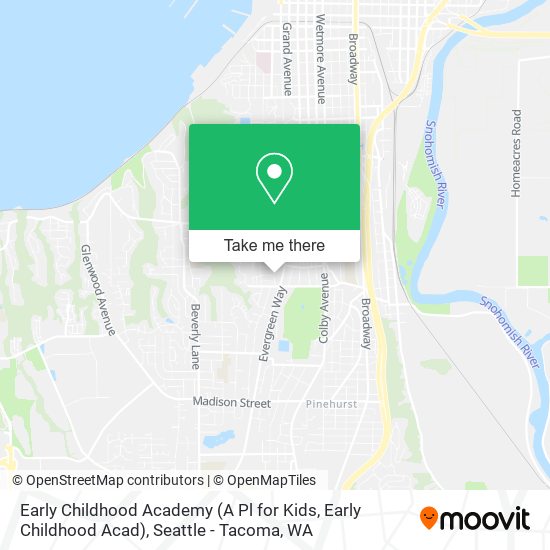 Early Childhood Academy (A Pl for Kids, Early Childhood Acad) map