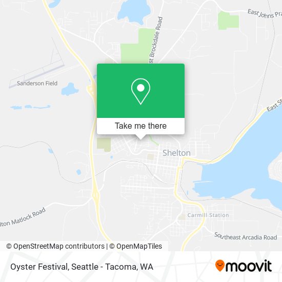 Mapa de Oyster Festival