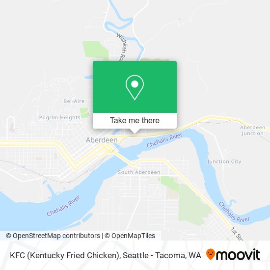 KFC (Kentucky Fried Chicken) map