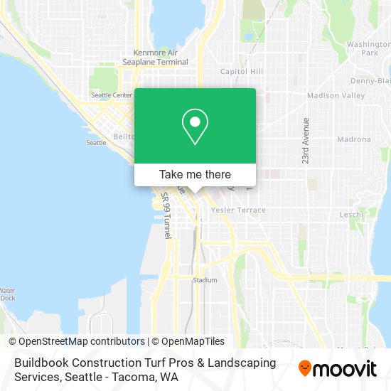 Buildbook Construction Turf Pros & Landscaping Services map