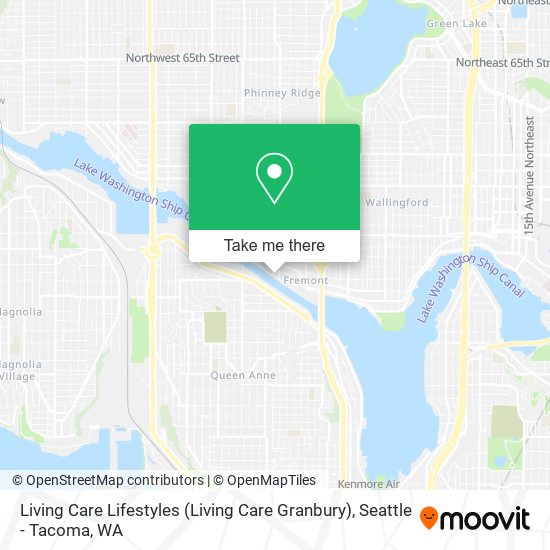 Mapa de Living Care Lifestyles (Living Care Granbury)