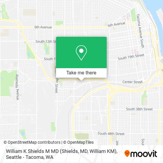 William K Shields M MD (Shields, MD, William KM) map