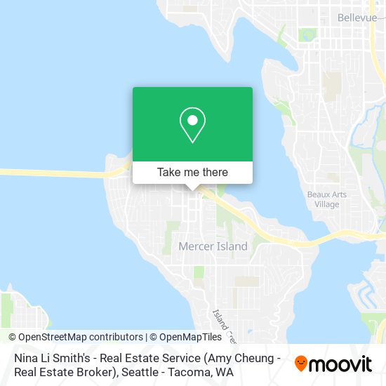 Nina Li Smith's - Real Estate Service (Amy Cheung - Real Estate Broker) map