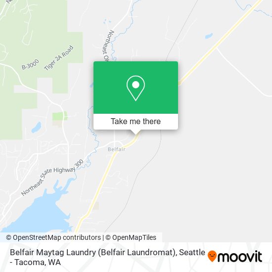 Mapa de Belfair Maytag Laundry (Belfair Laundromat)