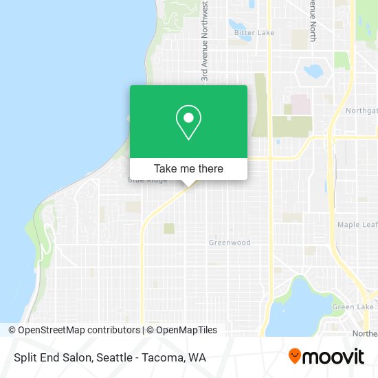 Split End Salon map