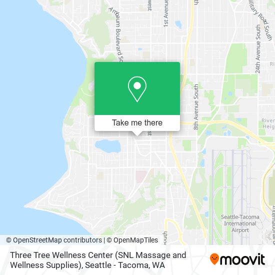 Three Tree Wellness Center (SNL Massage and Wellness Supplies) map