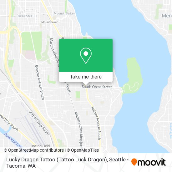 Lucky Dragon Tattoo (Tattoo Luck Dragon) map