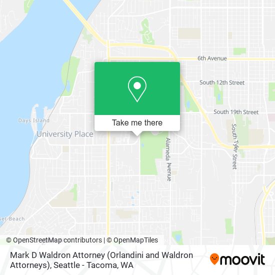 Mapa de Mark D Waldron Attorney (Orlandini and Waldron Attorneys)