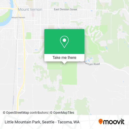 Mapa de Little Mountain Park
