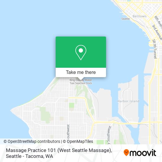 Massage Practice 101 (West Seattle Massage) map