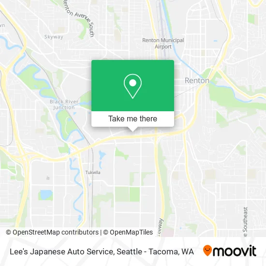 Mapa de Lee's Japanese Auto Service