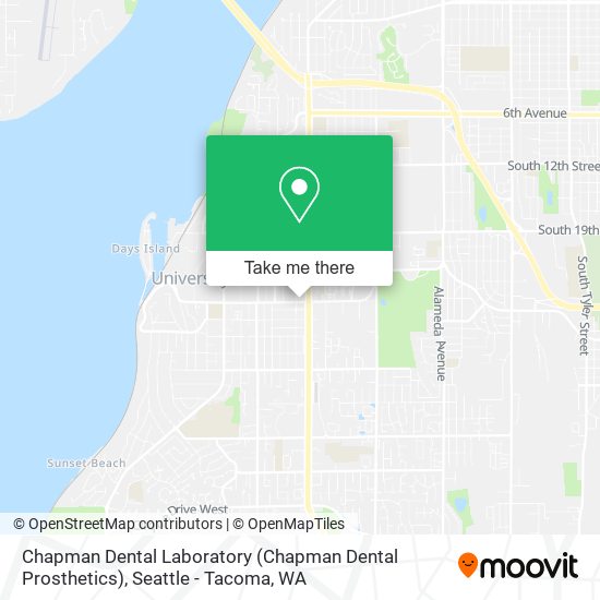Mapa de Chapman Dental Laboratory (Chapman Dental Prosthetics)