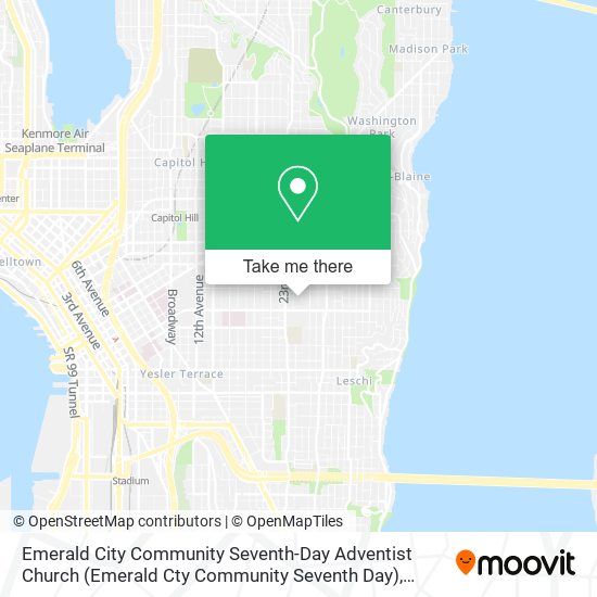 Mapa de Emerald City Community Seventh-Day Adventist Church (Emerald Cty Community Seventh Day)