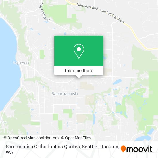 Sammamish Orthodontics Quotes map