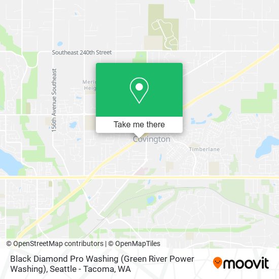 Black Diamond Pro Washing (Green River Power Washing) map