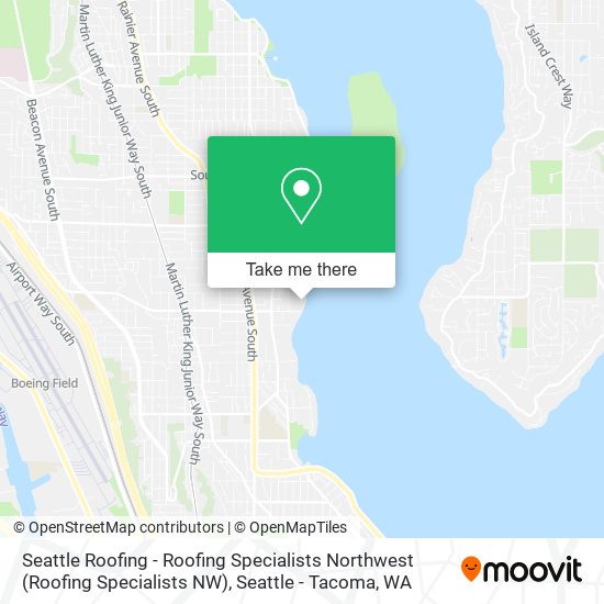 Seattle Roofing - Roofing Specialists Northwest (Roofing Specialists NW) map