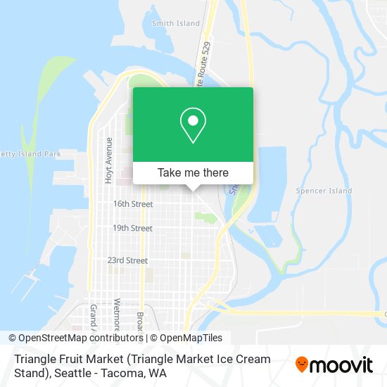Triangle Fruit Market (Triangle Market Ice Cream Stand) map