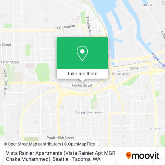 Vista Rainier Apartments (Vista Rainier Apt MGR Chaka Muhammed) map