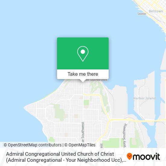 Admiral Congregational United Church of Christ (Admiral Congregational - Your Neighborhood Ucc) map