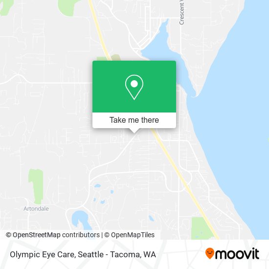 Olympic Eye Care map