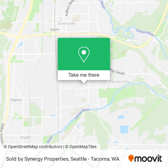 Sold by Synergy Properties map