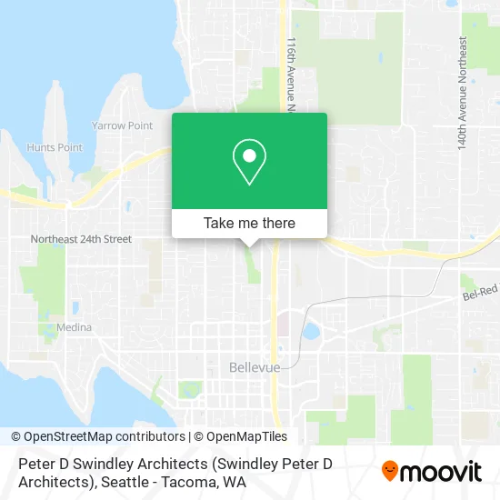 Mapa de Peter D Swindley Architects