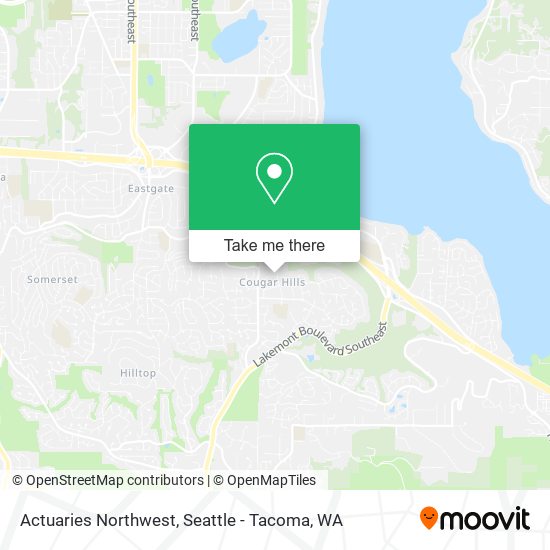 Actuaries Northwest map