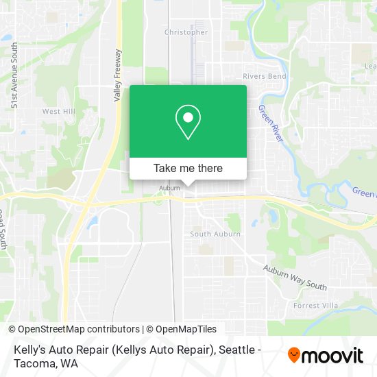 Kelly's Auto Repair (Kellys Auto Repair) map