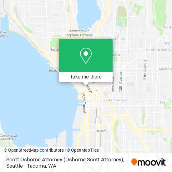 Mapa de Scott Osborne Attorney