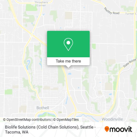 Biolife Solutions (Cold Chain Solutions) map