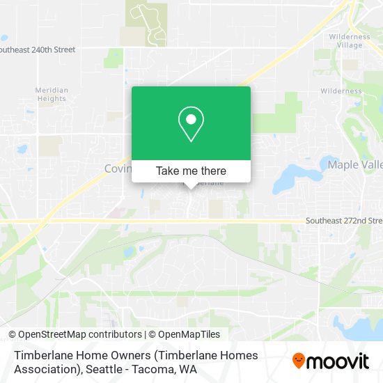 Mapa de Timberlane Home Owners (Timberlane Homes Association)