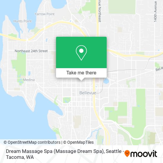 Mapa de Dream Massage Spa