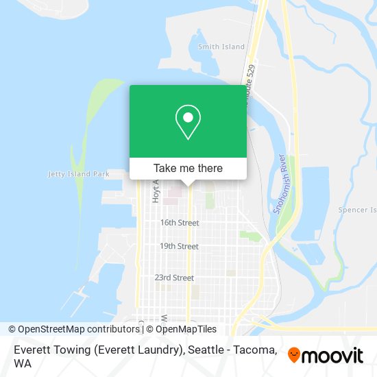 Mapa de Everett Towing (Everett Laundry)