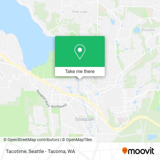 Tacotime map