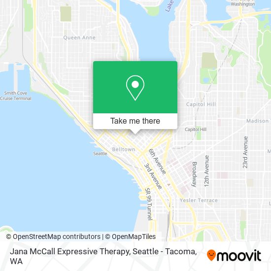 Jana McCall Expressive Therapy map