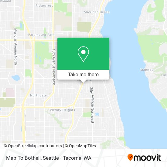 Map To Bothell map