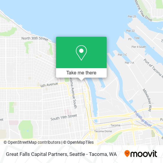 Great Falls Capital Partners map