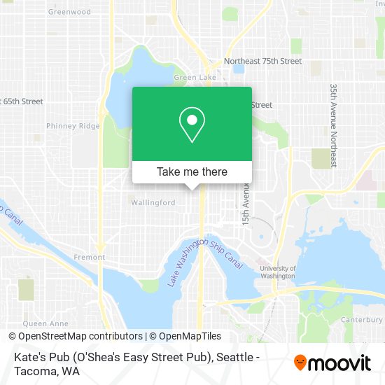 Mapa de Kate's Pub (O'Shea's Easy Street Pub)