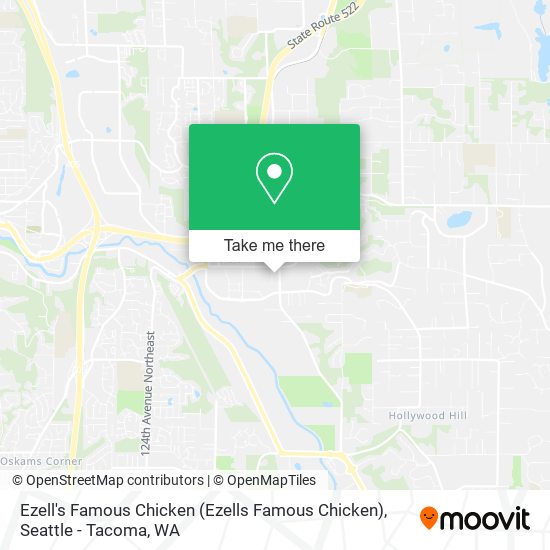Ezell's Famous Chicken (Ezells Famous Chicken) map
