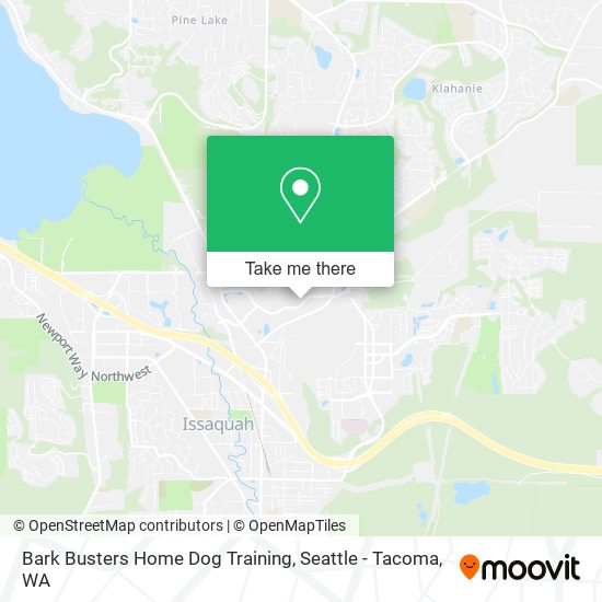 Mapa de Bark Busters Home Dog Training